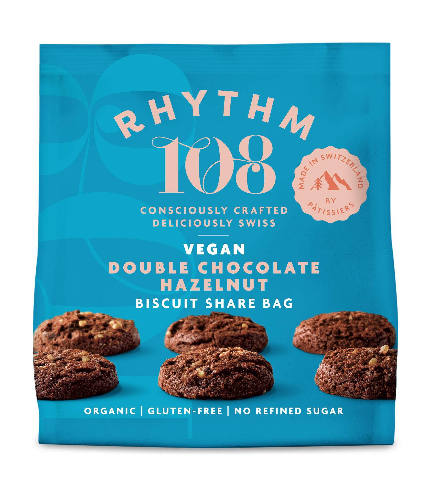 Rhythm108 Biscuit Bag Double Chocolate 135g Bio
