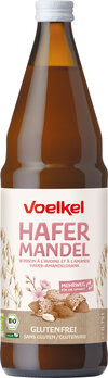 Voelkel Hafer Mandel Drink Glas 750ml Bio vegan gf