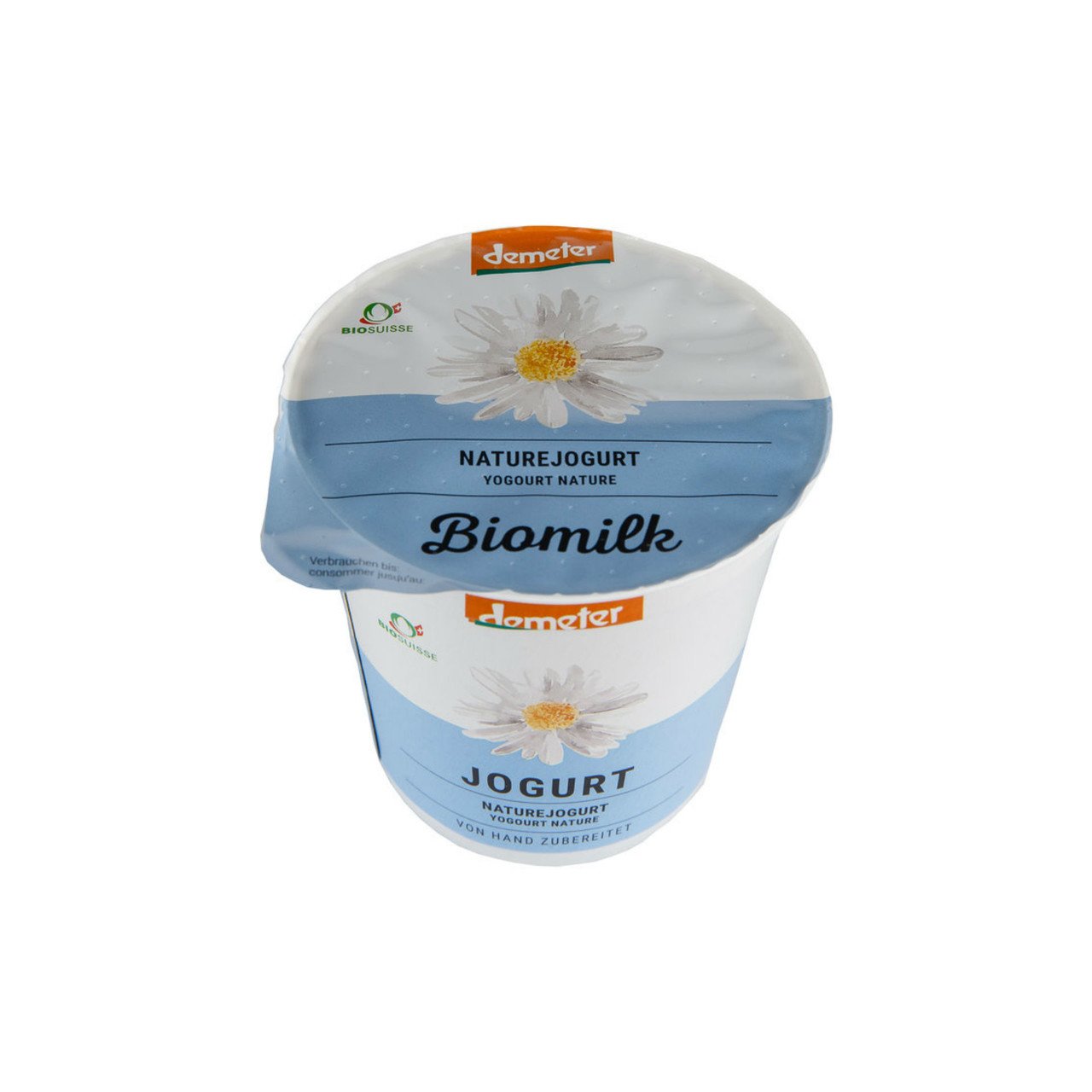 Biomilk Joghurt Nature stichfest 150g Demeter