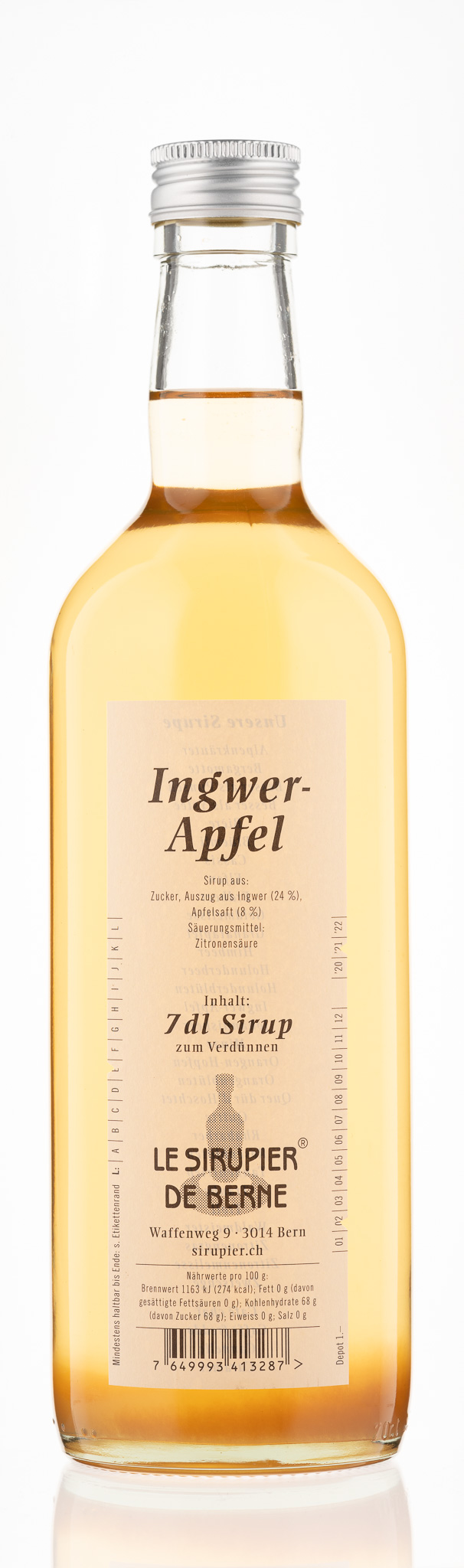 LeSirupier Ingwer-Apfel 700ml