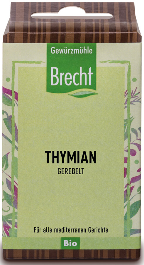 Brecht Thymian gerebelt NFP 10g Bio