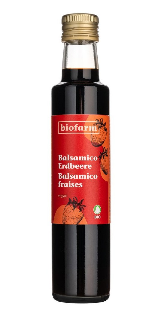 Biofarm Balsamico Erdbeere 250ml BioK