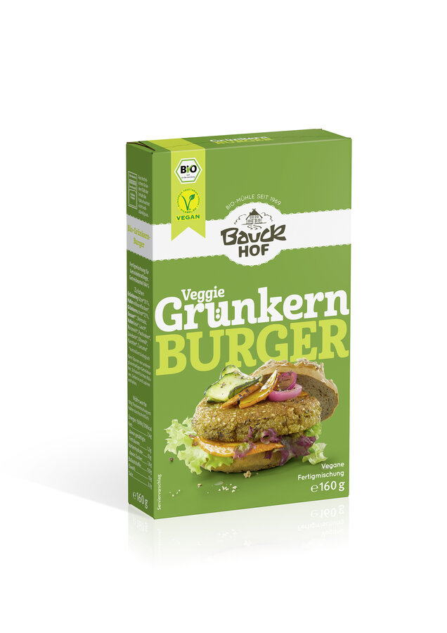 Bauck Burger Grünkern 160g Bio vegan