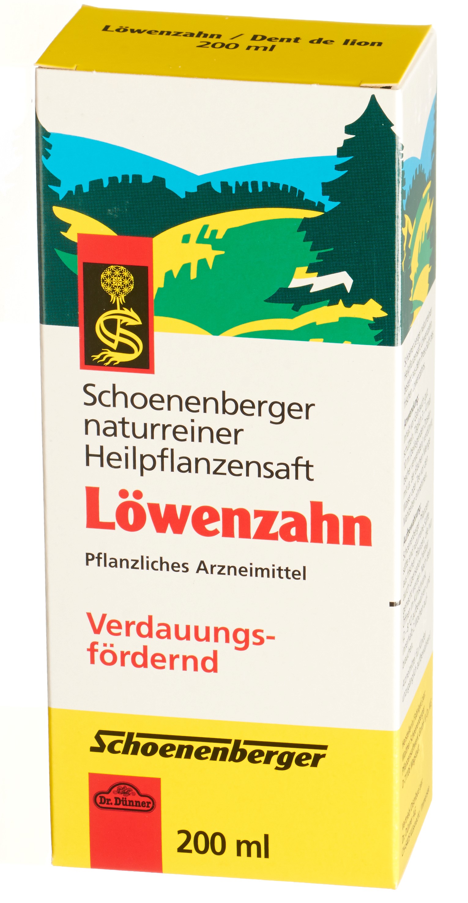 Schoenenberger Löwenzahn Heilpflanzensaft 200ml