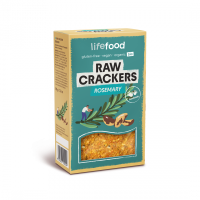 Lifefood Life Crackers Rosemary 90g ROH Bio 