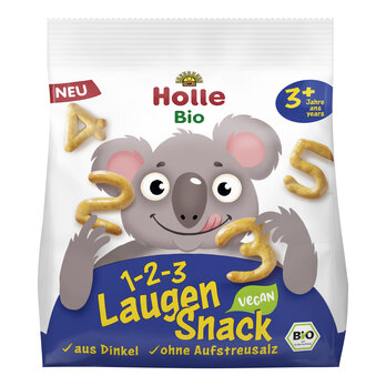 Holle 1-2-3 Laugen Snack 80g Bio