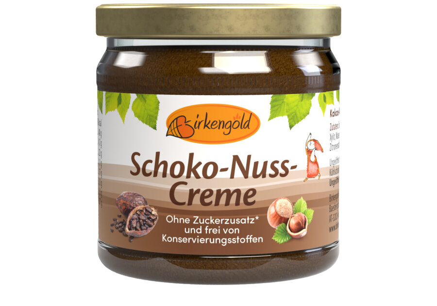 Birkengold Schoko-Nuss-Creme 170g vegan