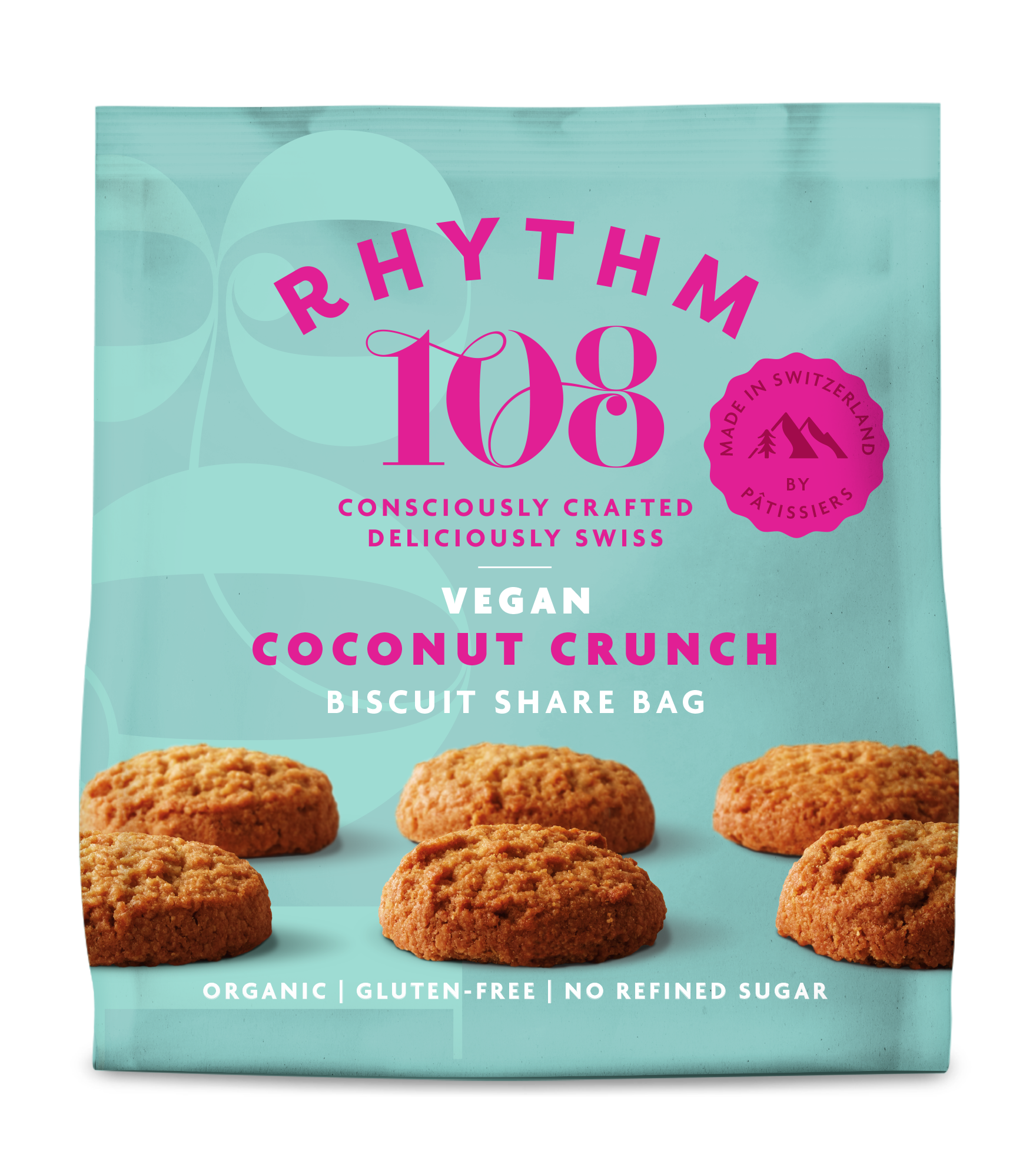 Rhythm108 Biscuit Bag Coconut 135g Bio