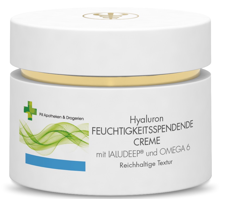 Pill Kosmetik - feuchtigkeitsspendende Creme mit Omega 6 und Hyaluronsäure