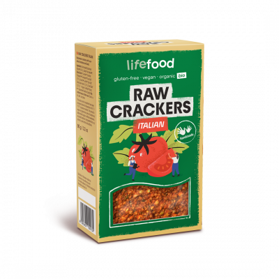 Lifefood Life Crackers Italian 90g ROH Bio