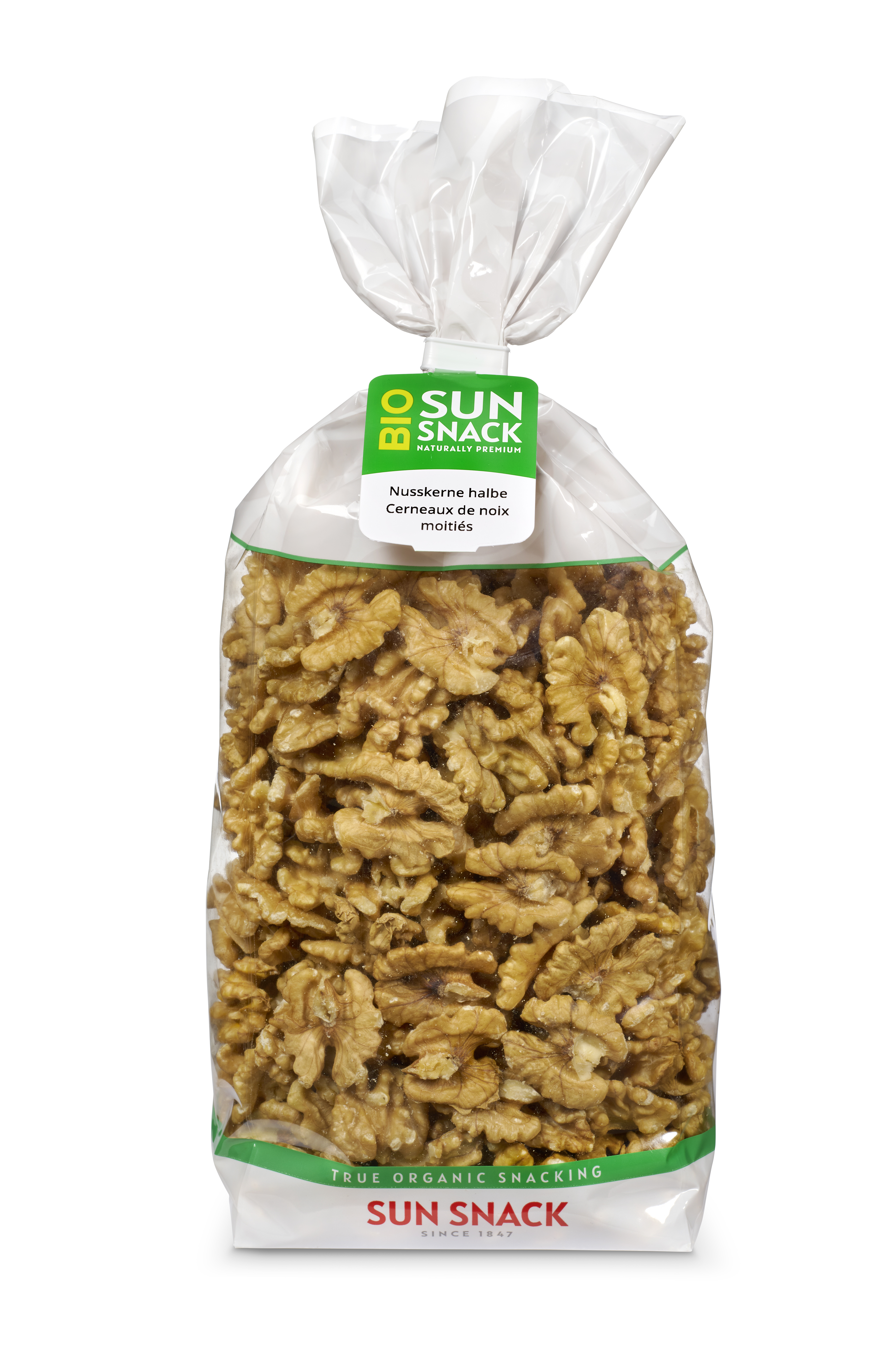 SunSnack Nusskerne halbe helle 650g Bio