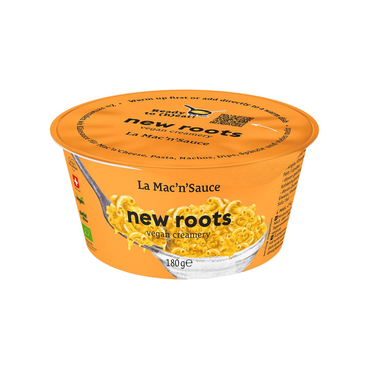 NewRoots La Mac and Sauce 180g Bio vegan