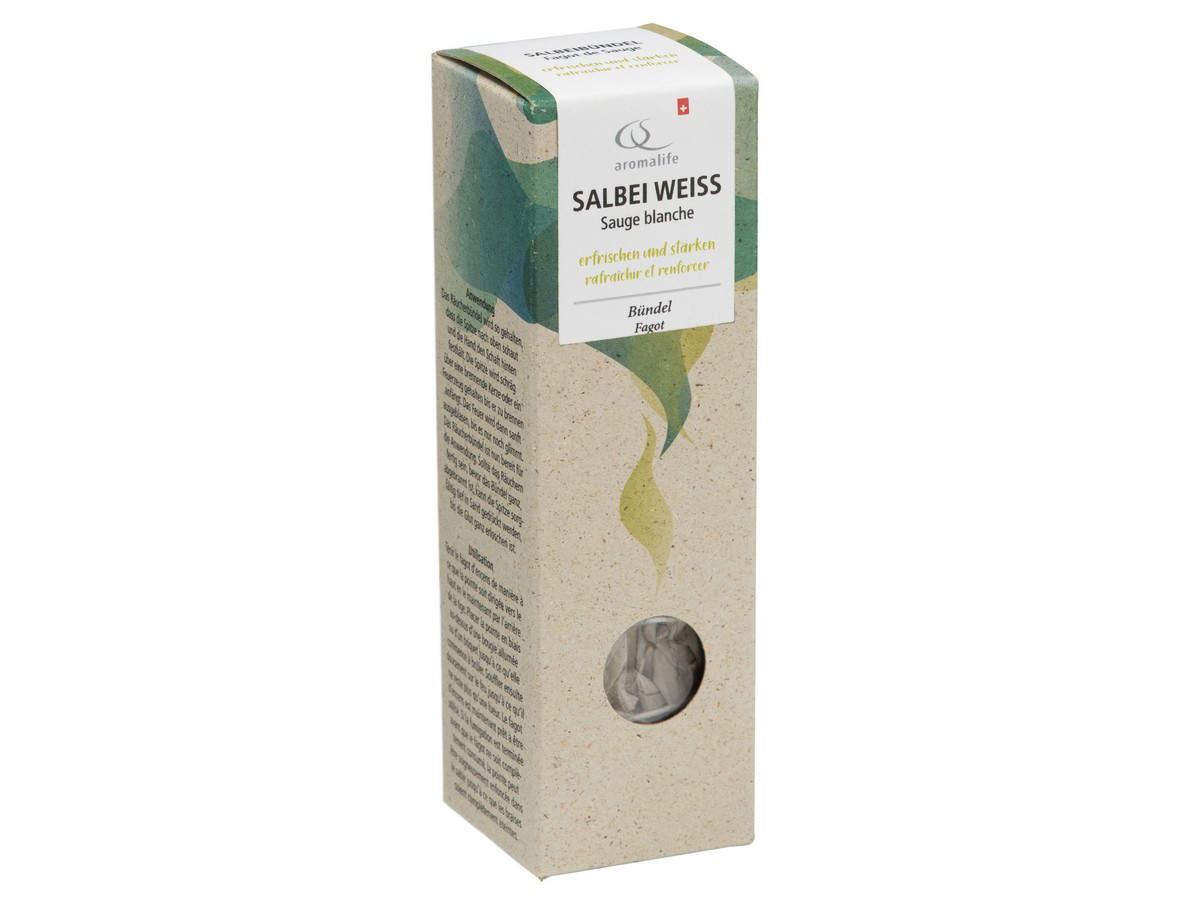 Aromalife Räucherwerk Salbeibündel klein