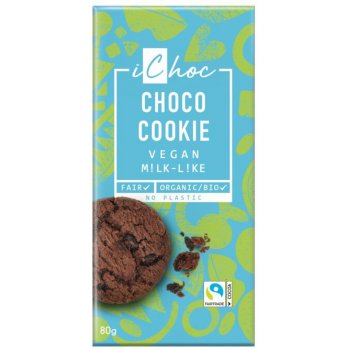 Vivani iChoc Schokolade Choco Cookie 80g Bio vegan