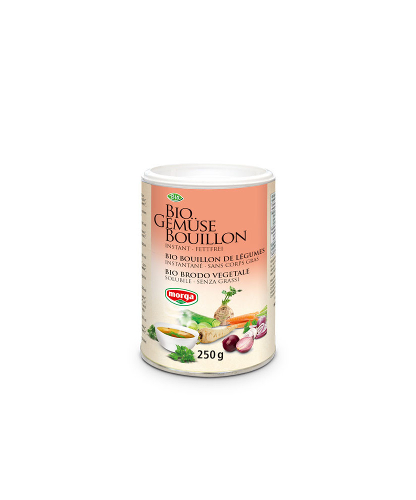 Morga Gemüse Bouillon Instant fettfrei 250g Bio