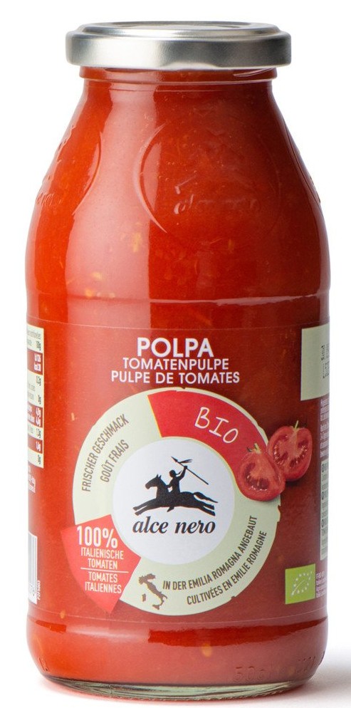 AlceNero Tomaten Pulpe 500g Bio