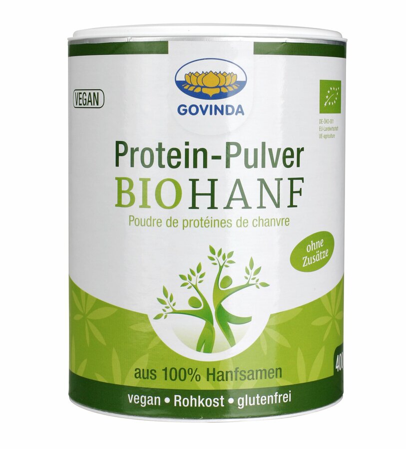 Govinda Hanf Proteinpulver 400g Bio vegan