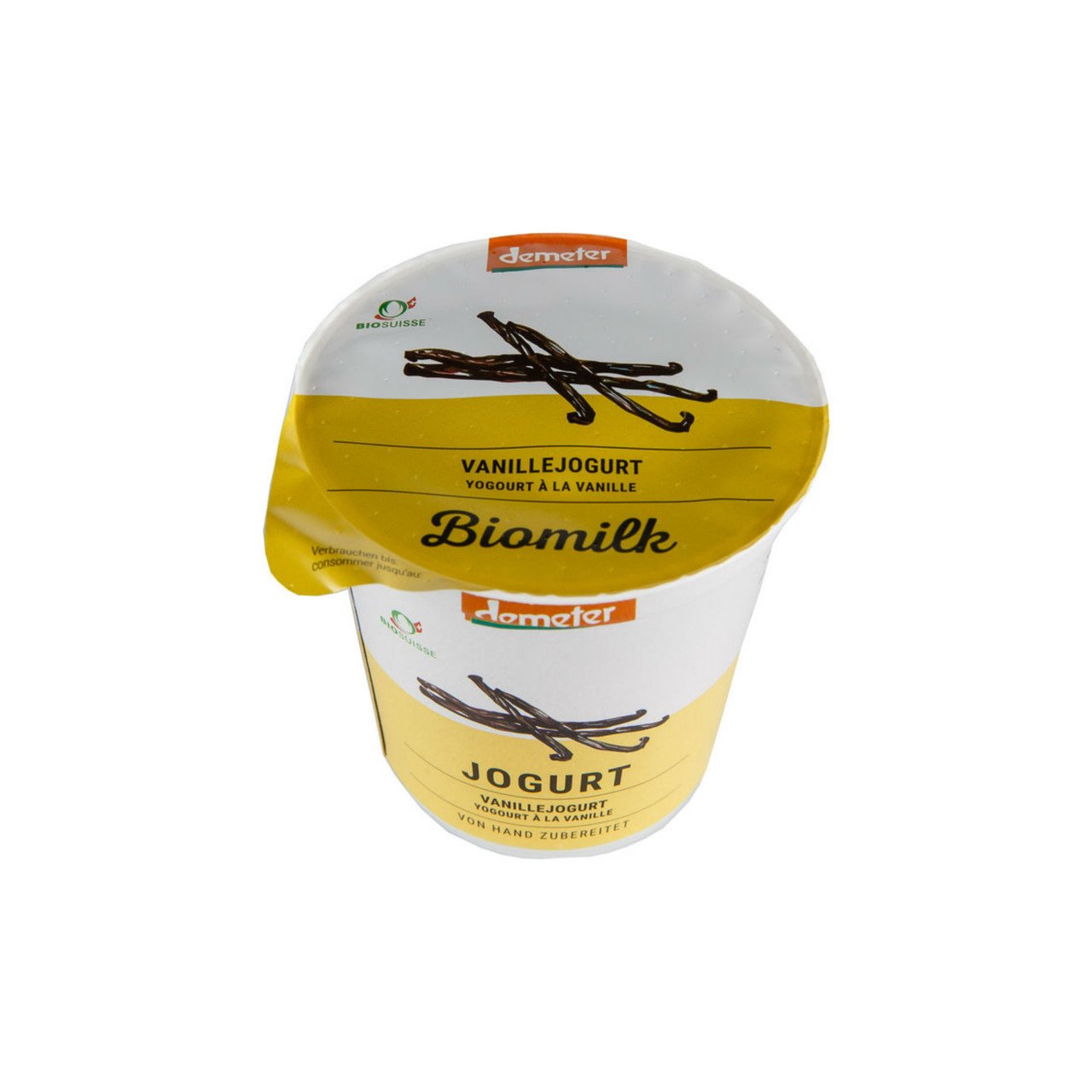 Biomilk Joghurt Vanille 150g Demeter