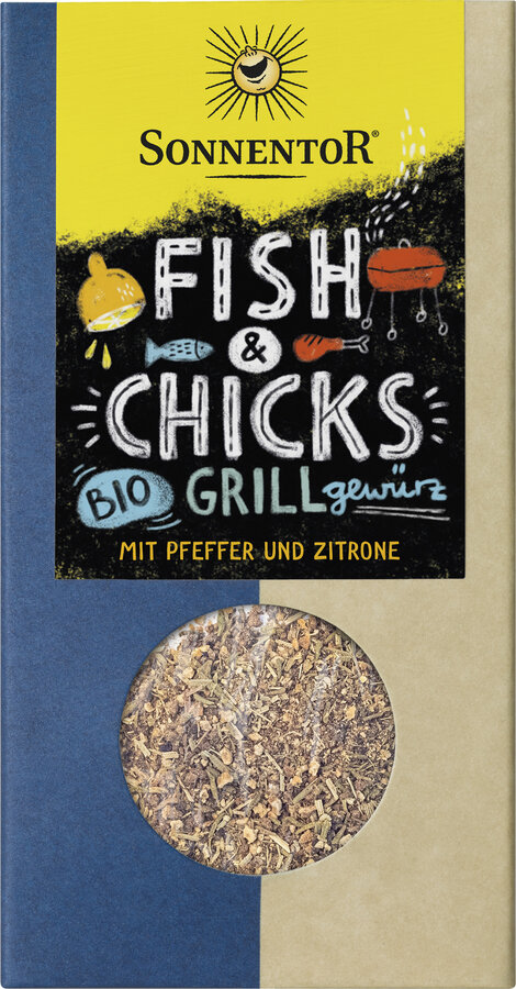 Sonnentor Grillgewürz Fish & Chicks 55g Bio