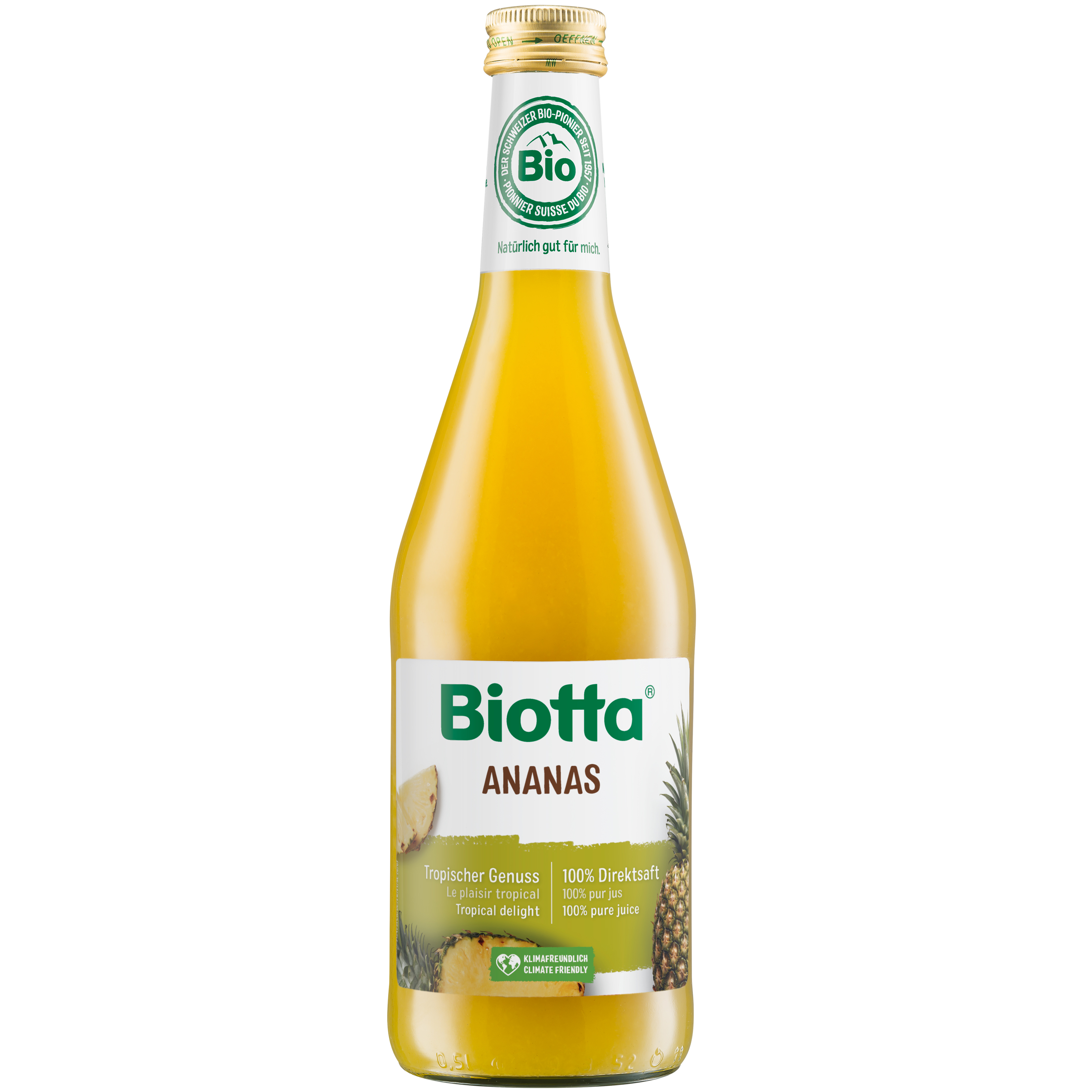 Biotta Ananassaft 500ml Bio