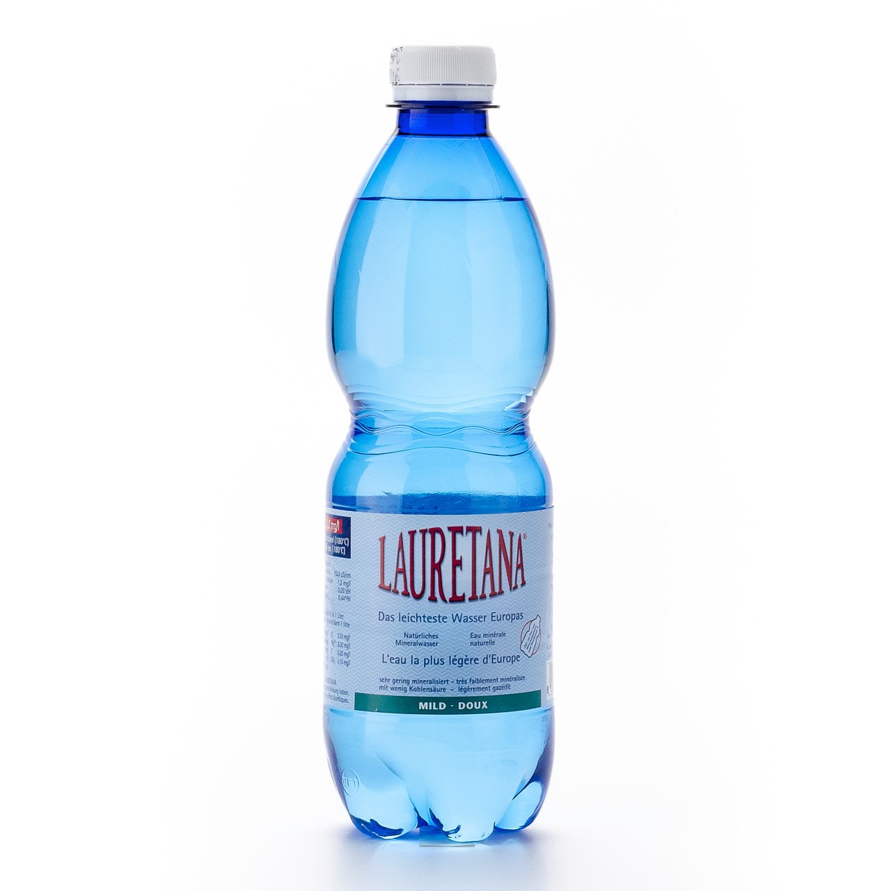 Lauretana Mineralwasser mit 500ml PET