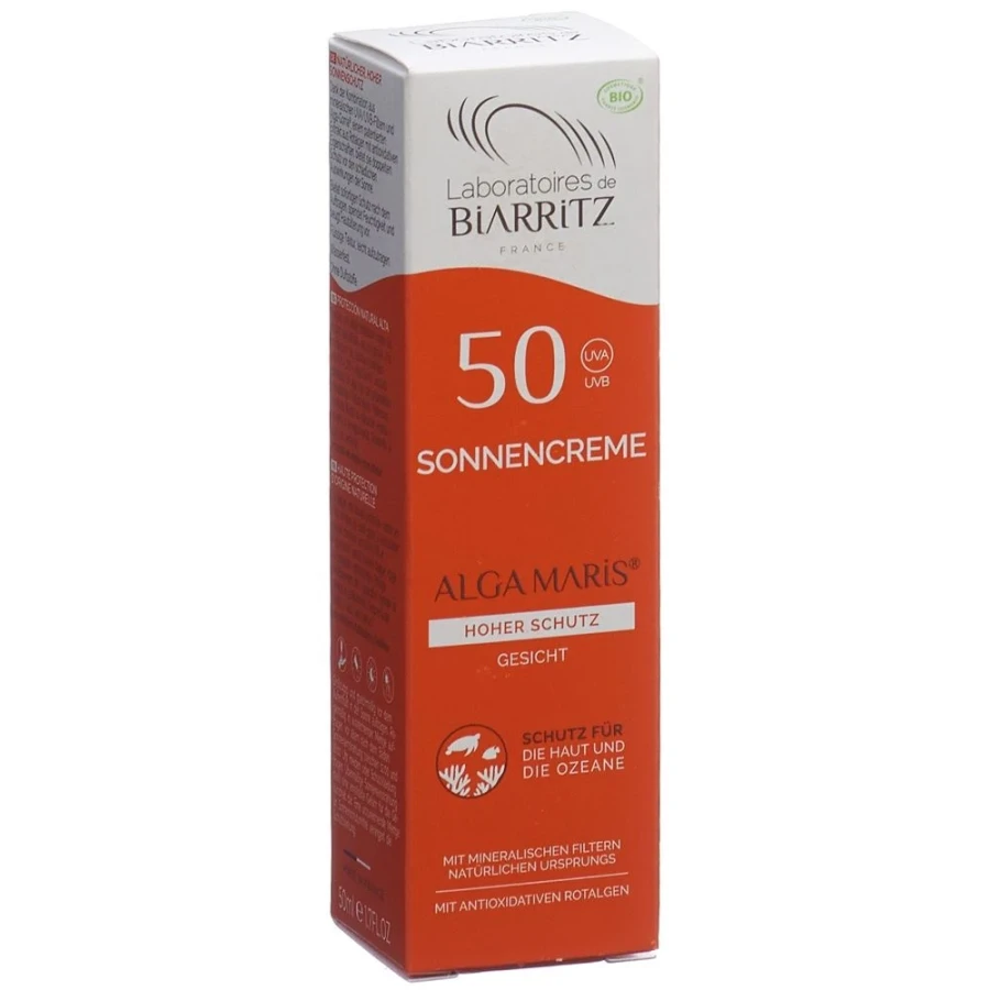Laboratoires De Biarritz Algamaris Sonnencreme Gesicht LSF50 50ml