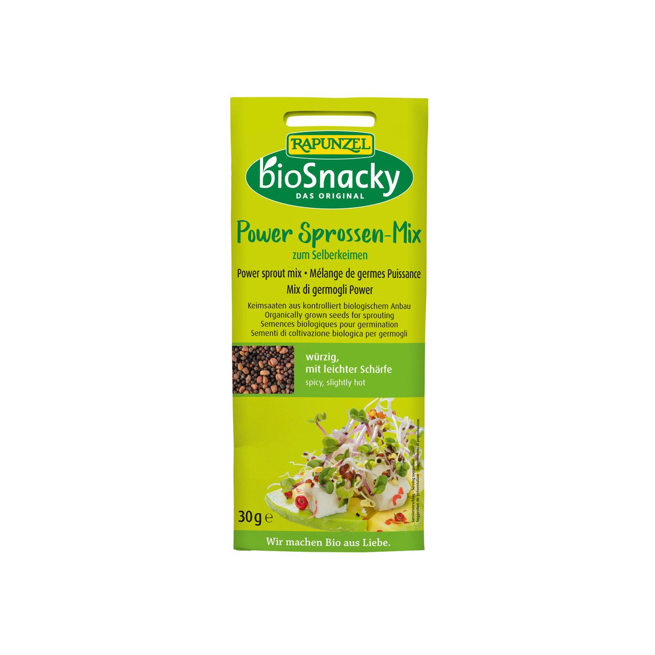 Rapunzel Bio-Snacky Power Sprossen Mix 40g