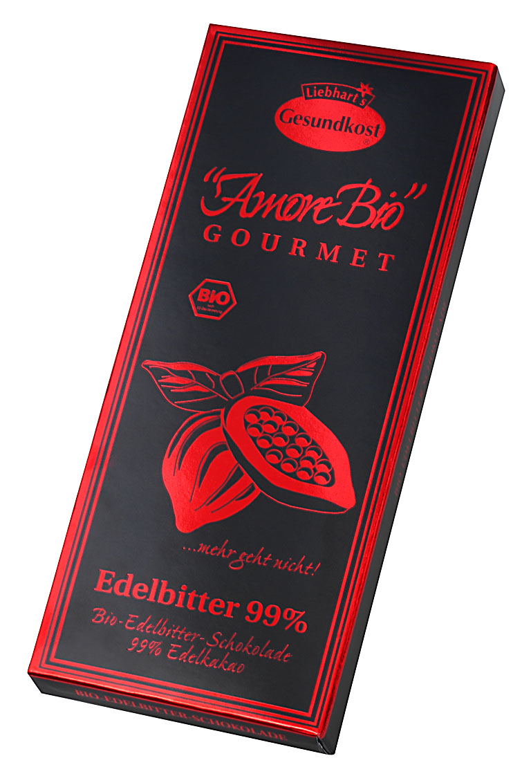 Liebharts 99% EB Schokolade 80g Bio