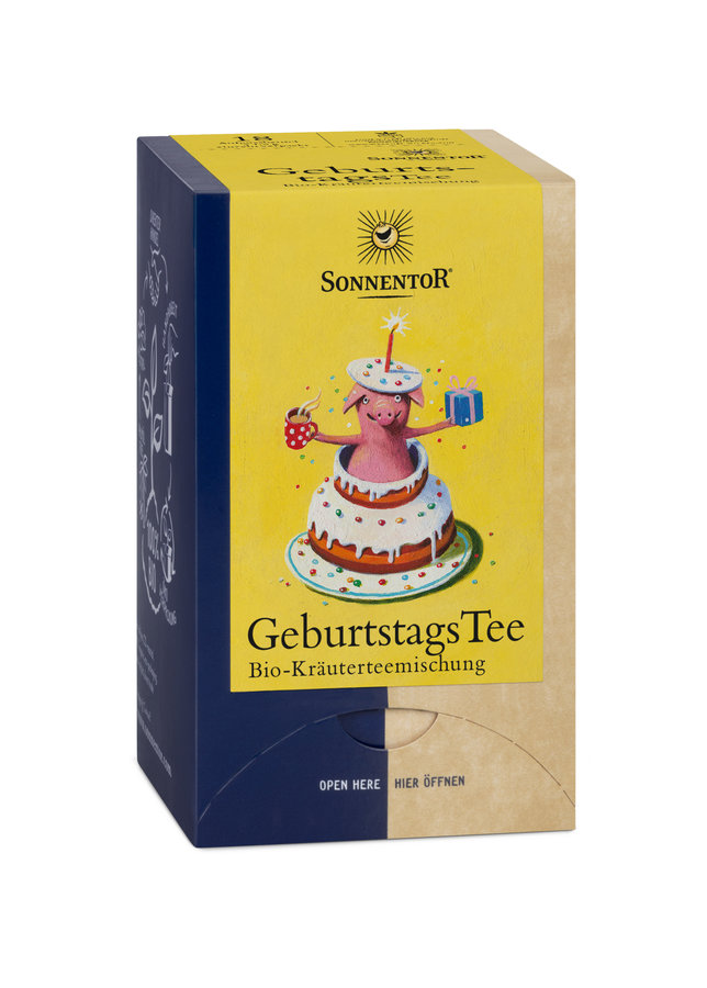 Sonnentor Tee Geburtstag 18Btl Bio