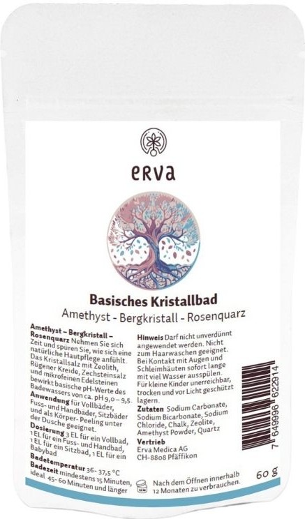 Erva Basisches Kristallbad 60g